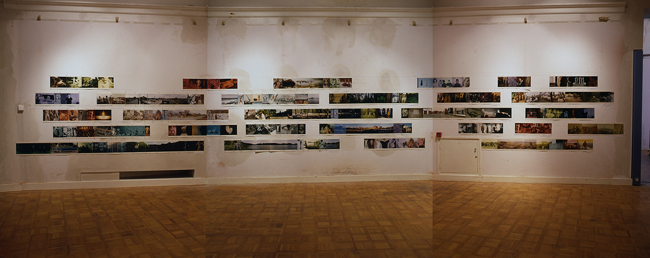 Panorama of the Some Partial Continua installation at Enschede